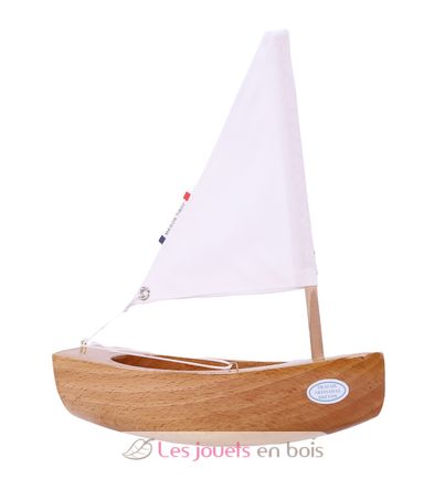 Boat Le Bâchi natural wood 17cm TI-N200-BACHI-BOIS-NATUREL Tirot 1