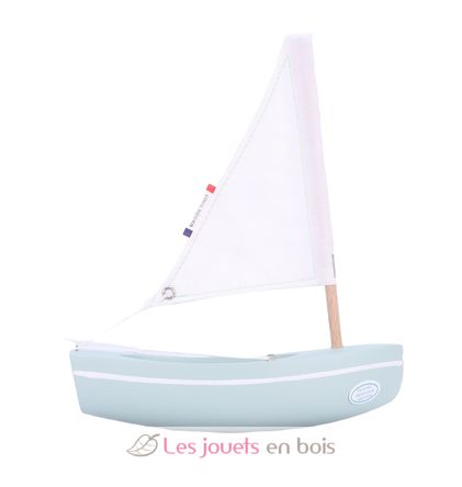 Boat Le Bâchi sea green 17cm TI-N200-BACHI-VERT-EAU Tirot 1