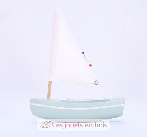 Boat Le Bâchi sea green 17cm TI-N200-BACHI-VERT-EAU Tirot 4