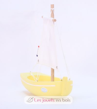 Boat Le Misainier yellow 22cm TI-N205-MISAINIER-JAUNE Tirot 3