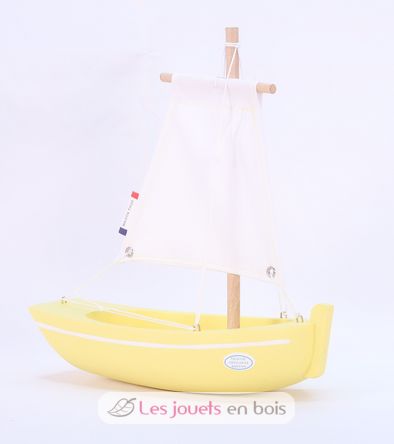 Boat Le Misainier yellow 22cm TI-N205-MISAINIER-JAUNE Tirot 2