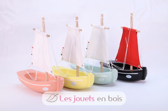 Boat Le Misainier yellow 22cm TI-N205-MISAINIER-JAUNE Tirot 4