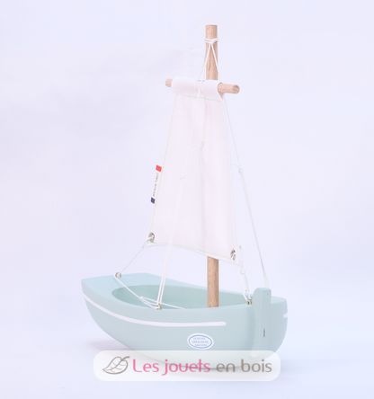 Boat Le Misainier sea green 22cm TI-N205-MISAINIER-VERT-EAU Tirot 3