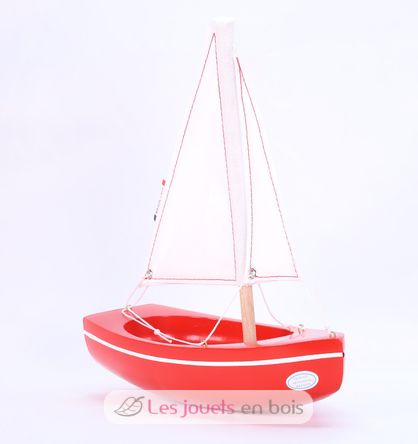 Boat Le Sloop red 21cm TI-N202-SLOOP-ROUGE Tirot 3