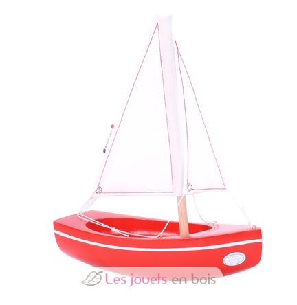 Boat Le Sloop red 21cm TI-N202-SLOOP-ROUGE Tirot 1