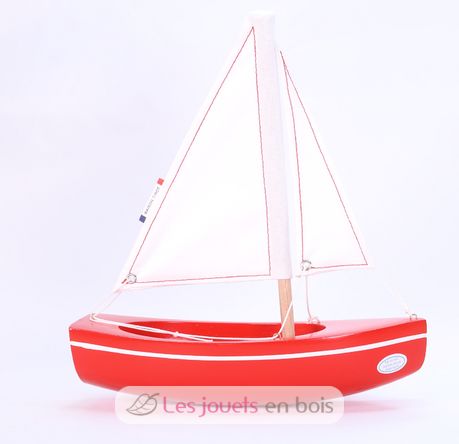 Boat Le Sloop red 21cm TI-N202-SLOOP-ROUGE Tirot 2
