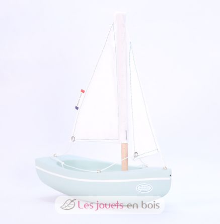 Boat Le Sloop sea green 21cm TI-N202-SLOOP-VERT-EAU Tirot 4