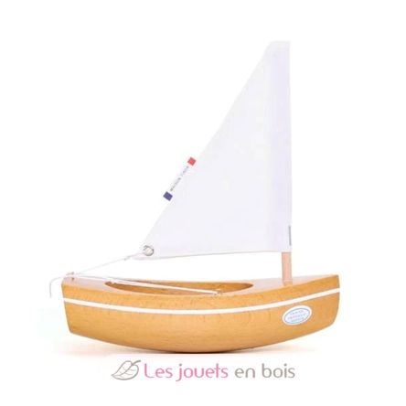 Boat Le Bâchi natural wood 17cm TI-N200-BACHI-BOIS-NATUREL Tirot 1