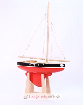 Sailboat Le Tirot red 30cm TI-N500-TIROT-ROUGE-30 Tirot 3