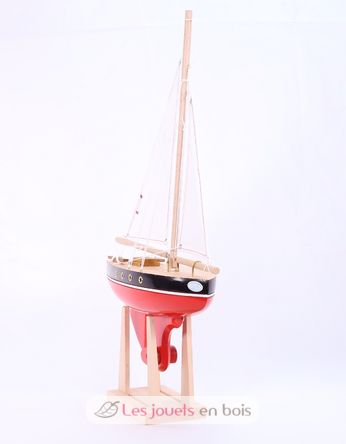 Sailboat Le Tirot red 30cm TI-N500-TIROT-ROUGE-30 Tirot 4