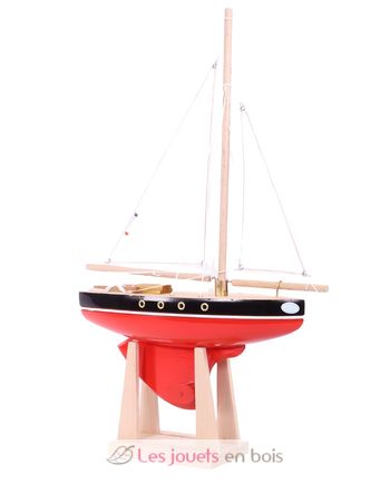 Sailboat Le Tirot red 30cm TI-N500-TIROT-ROUGE-30 Tirot 1