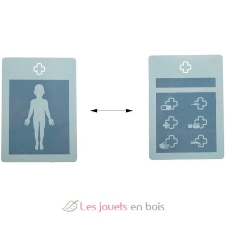 Doctor Bag Play Set sage green LE12739 Small Foot company 6