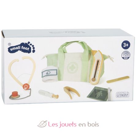 Doctor Bag Play Set sage green LE12739 Small Foot company 9