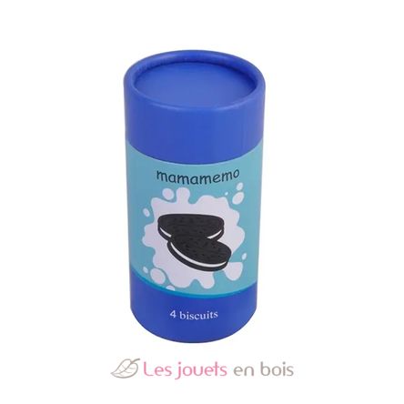 Wooden cocoa biscuits 4 pcs As-85437 Mamamemo 2