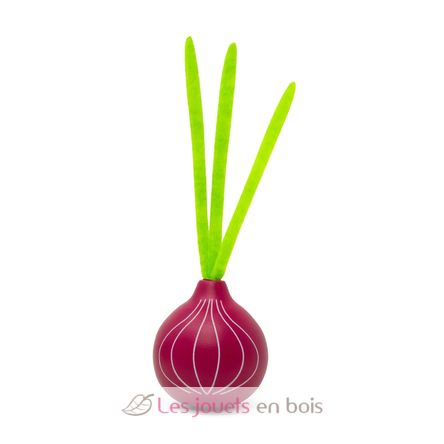 Wooden red onion with a stalk As-85559 Mamamemo 1