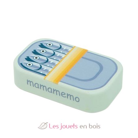 Wooden canned sardines As-85585 Mamamemo 1
