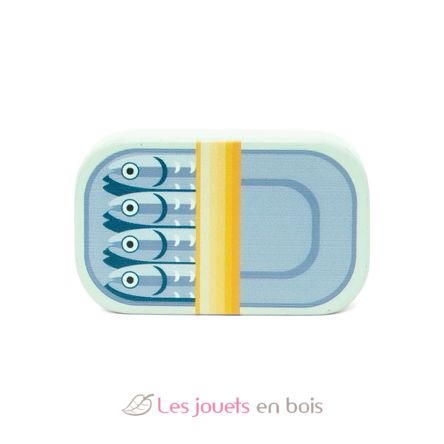Wooden canned sardines As-85585 Mamamemo 2