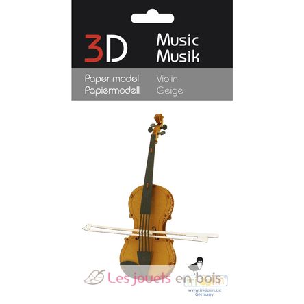 3D Paper model - violin FRI-11573 Fridolin 2