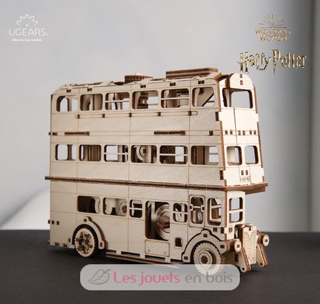 Knight Bus mechanical model kit U-70172 Ugears 4