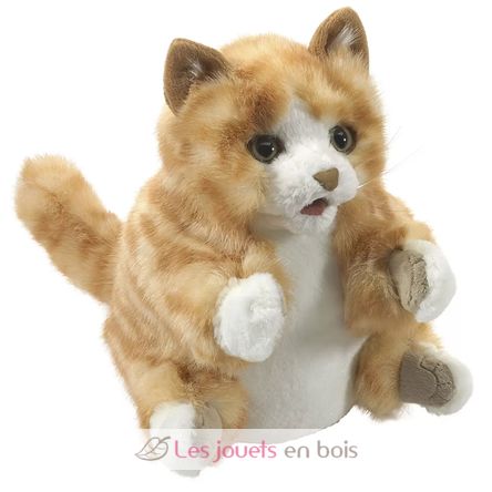 Handpuppet Tabby Kitten FO-2845 Folkmanis 1