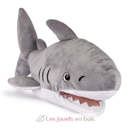 Grey shark hand puppet HO3409 Histoire d'Ours 1