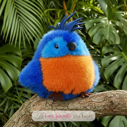Royal Parrot bird plush toy 15 cm HO3438 Histoire d'Ours 3