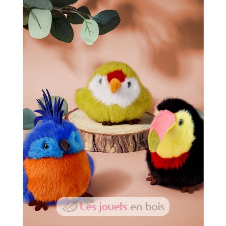 Toucan bird plush toy 15 cm HO3443 Histoire d'Ours 7