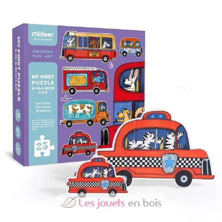 My First Puzzle Car Family MD0077 Mideer 2