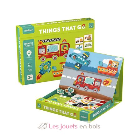 Things that go Magnetic Playset MD1040 Mideer 1