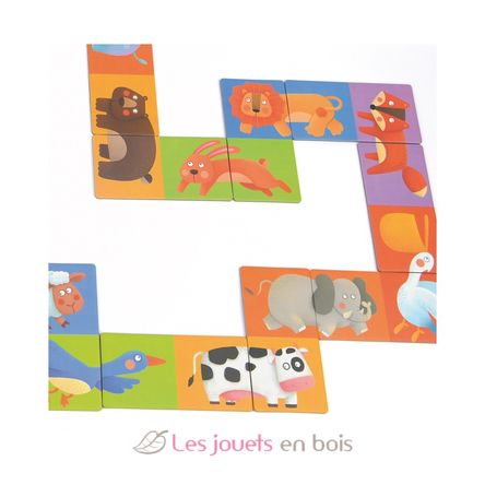 Domino Puzzle Zoo Pals MD3044 Mideer 8
