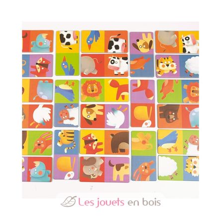 Domino Puzzle Zoo Pals MD3044 Mideer 5