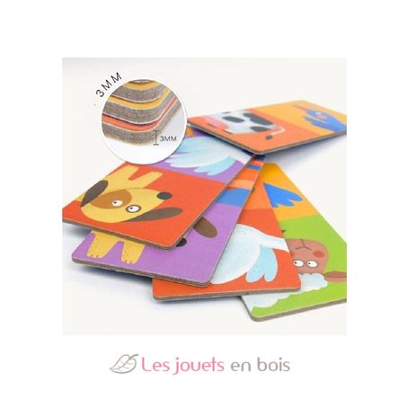 Domino Puzzle Zoo Pals MD3044 Mideer 4