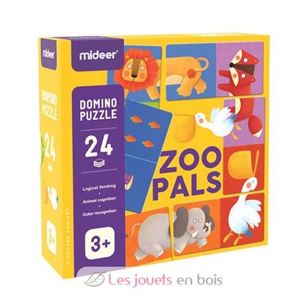 Domino Puzzle Zoo Pals MD3044 Mideer 1
