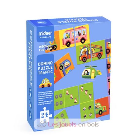 Domino Puzzle Traffic MD3057 Mideer 1