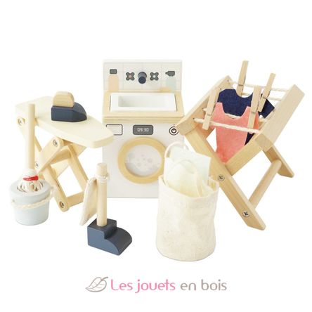 Laundry set for dolls house TV-ME038 Le Toy Van 1