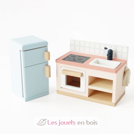 Complete furniture set for dolls house TV-ME040 Le Toy Van 8