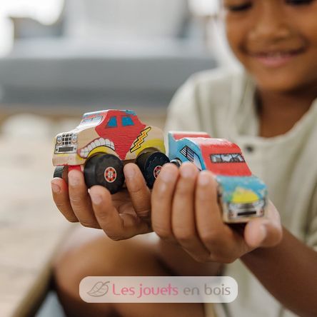 Decorate-Your-Own Wooden Race car MD-18829 Melissa & Doug 7