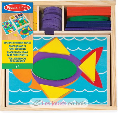 Beginner Pattern Blocks MD-10528 Melissa & Doug 4