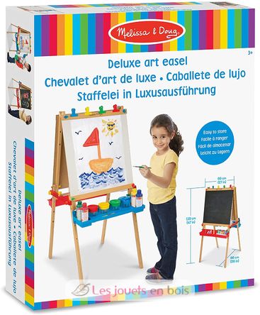 Deluxe Wooden Standing Art Easel MD-11282 Melissa & Doug 3