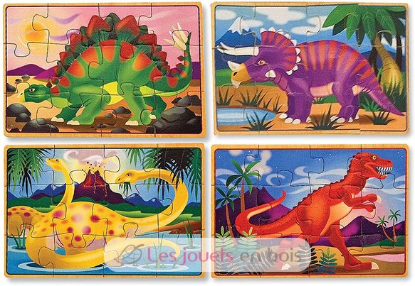 Dinosaur Jigsaw Puzzles in a Box MD-13791 Melissa & Doug 3