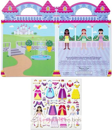 Puffy Stickers Play Set: Princess MD-19100 Melissa & Doug 5