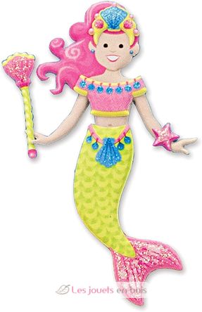 Puffy Sticker Play Set: Mermaid MD-19413 Melissa & Doug 5