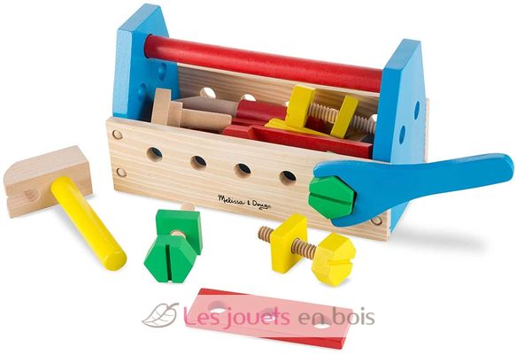 Take-Along Tool Kit Wooden Toy MD-10494 Melissa & Doug 1