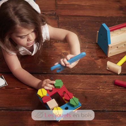 Take-Along Tool Kit Wooden Toy MD-10494 Melissa & Doug 2