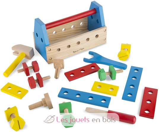 Take-Along Tool Kit Wooden Toy MD-10494 Melissa & Doug 3