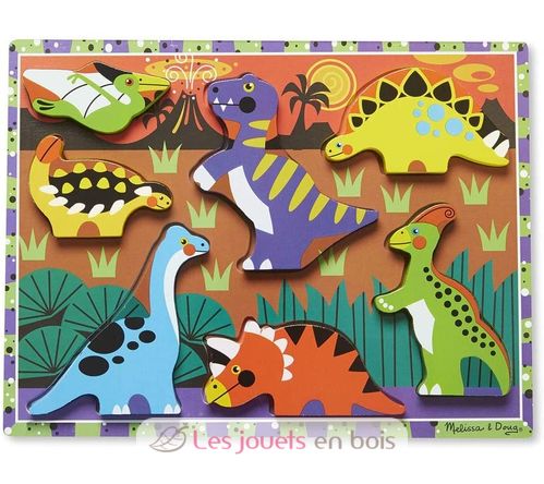 Dinosaurs Chunky Puzzle MD13747 Melissa & Doug 4