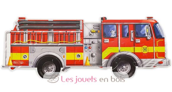 Giant Fire Truck Floor Puzzle MD-10436 Melissa & Doug 1