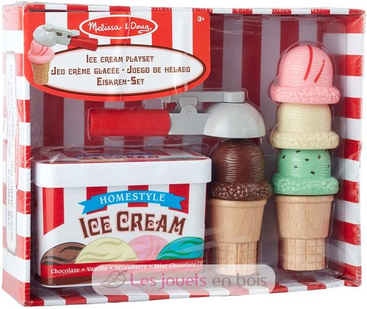 Ice cream playset M&D14087-4067 Melissa & Doug 3