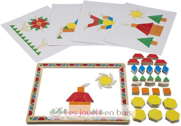 Magnetic Pattern Block Set MD-13590 Melissa & Doug 2