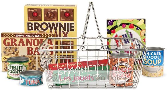 Let's Play House! Grocery Basket with Play Food MD-15171 Melissa & Doug 5